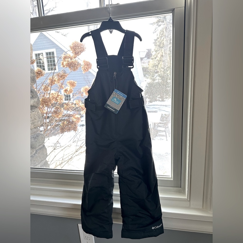 NWT Columbia Kids Waterproof Snow Ski Bib